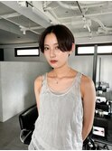 ▽ハンサムショート/似合わせカットメルティーカラーフェミニン