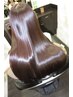 [縮毛矯正＆髪質改善]M3Dエステストレート&カット＆トリートメント27500円~→