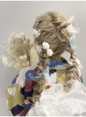 編み込みツインテール☆