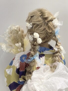 リアン 八幡筋店(lien) 編み込みツインテール☆