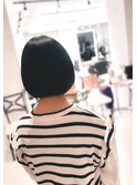 ハネないフラットボブ