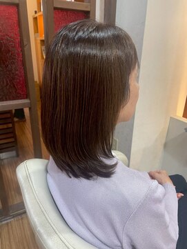 ヘアメイク ウエニ 上本町(HAIR MAKE UE2) あふれるツヤ感で、今までにない仕上がりに♪