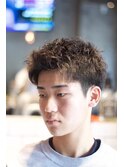 アップバングスタイル