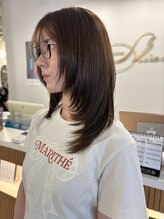シアン 橋本店(Shian) ハイレイヤー×透け感ブラウン