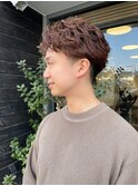 メンズビジネスパーマ