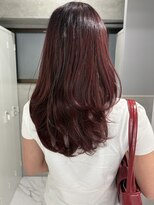 スウィープ(sweep)&nbsp;チェリーレッド/ブリーチなしダブルカラー/レイヤー