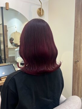 シア 新越谷店(SHEER) 【sayaka】ワインレットカラー