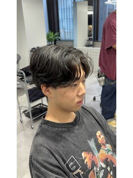 ステラ(STELLA) ニュアンスパーマ/メンズカット/メンズサロン/眉毛カット/メンズ