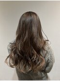20代30代冬カラー◎艶髪グレージュロングレイヤー