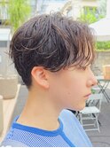 ニュアンスパーマ×ハンサムショート　フクザワ