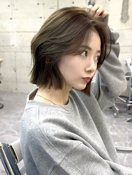20代30代ショートボブレイヤーカットレイヤーボブ