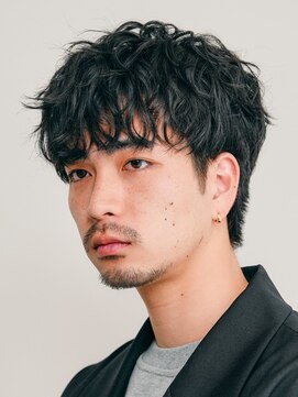 テン 心斎橋(tenn.) 難波シャドウパーマツイストスパイラルパーマツーブロックウルフ