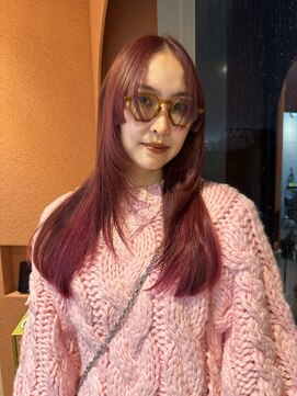 プロス(Pros) 表参道/ブリーチなし/レイヤーカット/ヘアセット