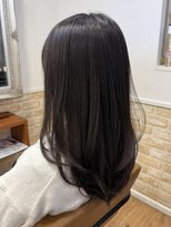 カミケン 黒岩店 kamiken・ 大人可愛いミディアムレイヤーカット【カミケン黒岩店/福島】