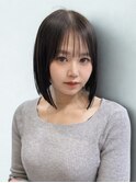 【渋谷】朝5分で決まる艶ストレートボブ