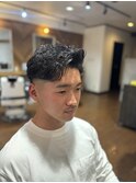 癖毛フェード