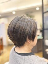 シュヴー 築地(CHEVEUX) 【築地】丸みショート/白髪染め/ショートボブ