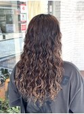 ロングレイヤーパーマ