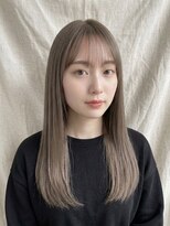 ココカラヘアー ニコ(cococara hair nico) ケアブリーチ/ダブルカラー/ミルクティーベージュ/艶髪