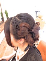 レアリス ヘアーデザイン(REALIS hair design)&nbsp;大きめリボンミディアム