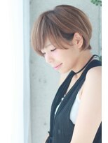 ドアベルヘアリビング(Door Bell hair Living)&nbsp;極フォルム☆アッシュグレージュショート