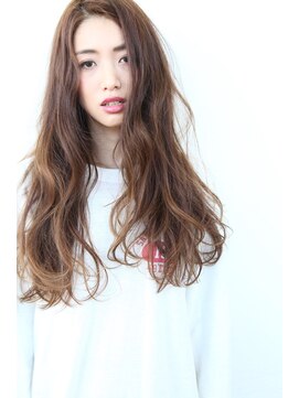 バディヘア ルーツ(BUDDY HAIR ROOTS) 柔らかエアリーウエーブのグラデーションカラー