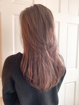 ヘアーワークス ヘルム 渋谷店(HAIR WORKS HELM)&nbsp;[HELM渋谷]透明感ストレートロング