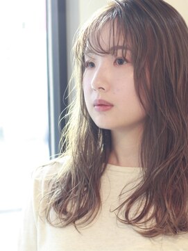 ヘアー アイス カンナ(HAIR ICI Canna) シアーベージュ×透け感×大人可愛い