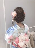 浴衣 ヘアセット