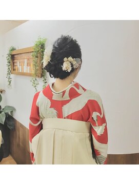 サロンド クラフト(salon de craft) 【卒業式】袴お着付け&ヘアセット