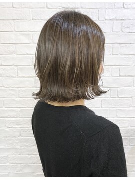 トハコ(&haco) オリーブベージュカラー×外ハネボブ☆