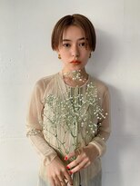 ヌイ 横浜(nui)&nbsp;ハンサムショート_ミストバングショートパーマ