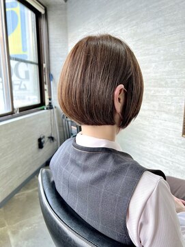 バーチョ(bacio) 20代30代40代◎小顔骨格矯正ショート【麻生/札幌ショート/白髪】