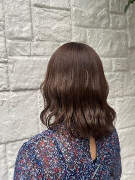 ラミ(L'ami) ナチュラルブラウン×ミディ