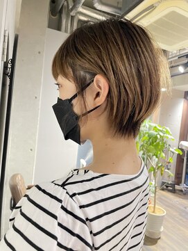 リバレッジ 白金(Leverage) 大人美人シャギーショート 30代40代50代【白金/目黒】担当 濱口