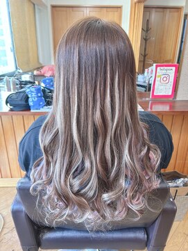 エクステンション クーチャー(Extention Cu'cha) エクステロング インナーピンク紫