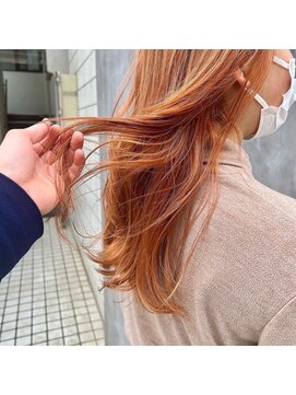 カート バイ デコ(Kurt by DECO) 【masa】ワンブリーチ~オレンジベージュ