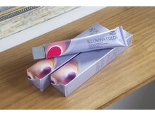 厳選した高品質な薬剤のみを使用【イルミナ・アディクシー・スロウカラー】