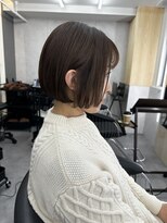 フリーラ 横浜(freera)&nbsp;似合わせカット愛され顎ラインボブアンニュイ色気色っぽボブ