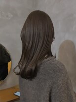 テテコケット(tete coquette)&nbsp;グレージュ/透明感暗髪/ロブ