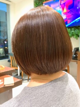 ヘアーリゾートエヌスタイル Hair Resort n-style オレンジベージュカラー