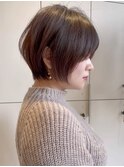 大人ショート/ショートボブ/小顔ショート/似合わせ/20代30代40代