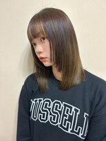 ナチュラル(Natural) 顔周りレイヤー×艶トリートメント