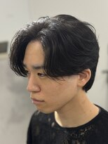 バース 梅田中崎町店(BIRTH)&nbsp;ニュアンスパーマセンターパート韓国ワンカールパーマメンズ