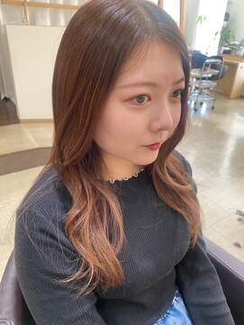 デザイニングヘアードゥ(designing hair Deux) グラデーションカラー【レイヤーカット/ブリーチオンカラー】