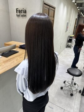 フェリア 松山(Feria) 【Feria松山】白石の美髪矯正☆