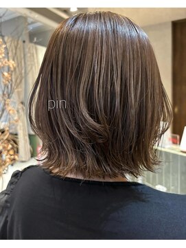 ピン(pin) 透明感カラー