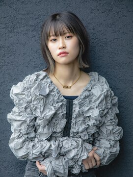 アンファング(Anfang) Long bob × Design color