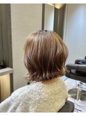 ふんわりボブ