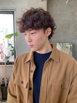 テトヘアー(teto hair) マッシュウルフ、メンズパーマ、パーマウルフ、メンズカット
